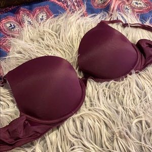 Maroon PINK Push-up bra